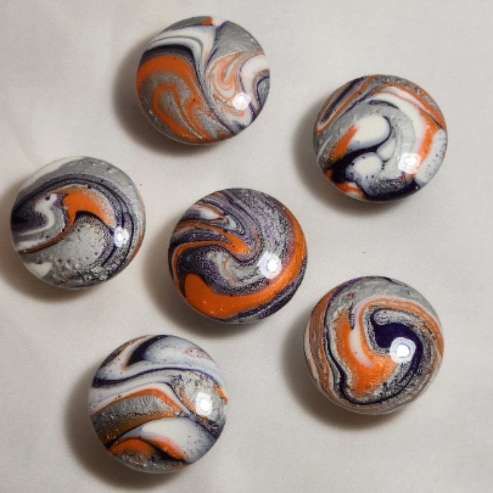 Hand Crafted Cabinet Door Knobs Hand Painted Wooden Kitchen Nursery Bathroom